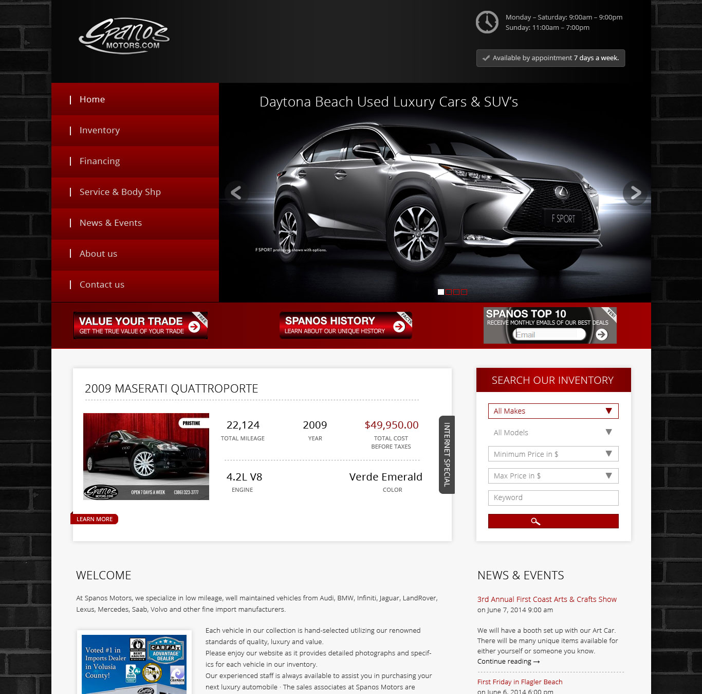 Web Design by Tariq Shamim for AutoRevo | Design #3914352