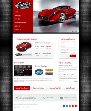 Web Design by Infinity Pix for AutoRevo | Design: #3848292