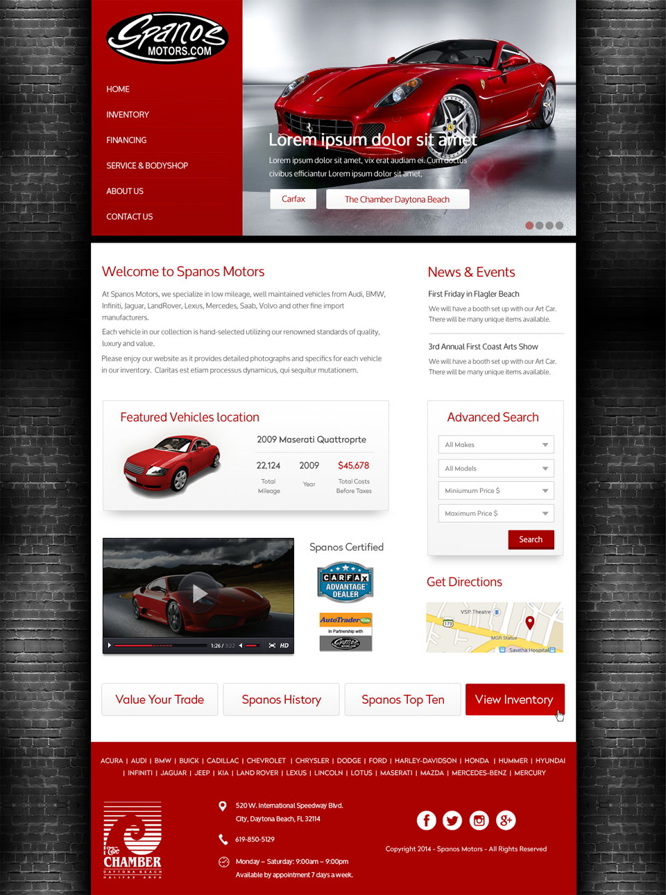 Web Design by Infinity Pix for AutoRevo | Design #3900209