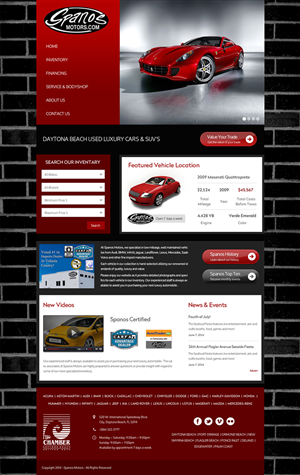 Web Design by Infinity Pix for AutoRevo | Design: #3980570