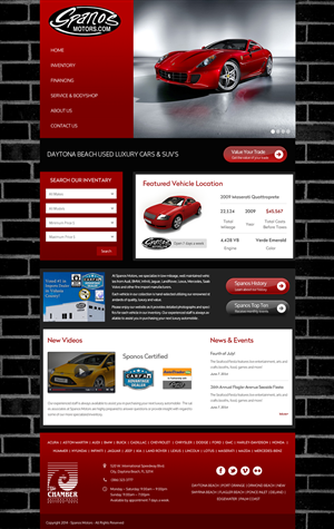 Web Design by Infinity Pix for AutoRevo | Design: #3980577