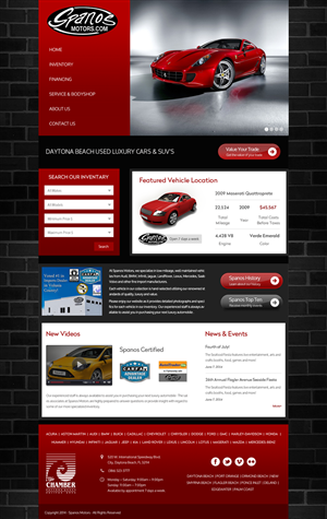 Web Design by Infinity Pix for AutoRevo | Design: #3980607