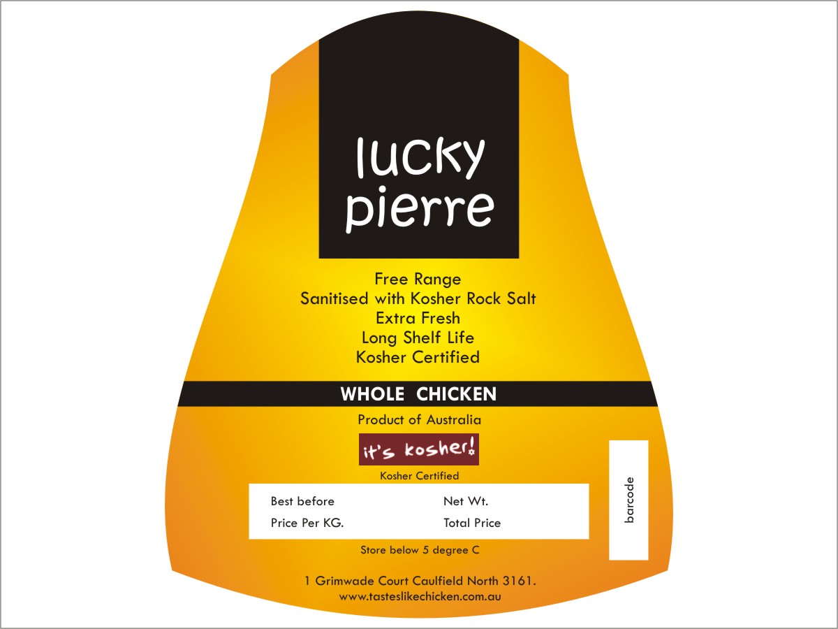 Sticker Design by Vivek Modha for its kosher | Design #1031335