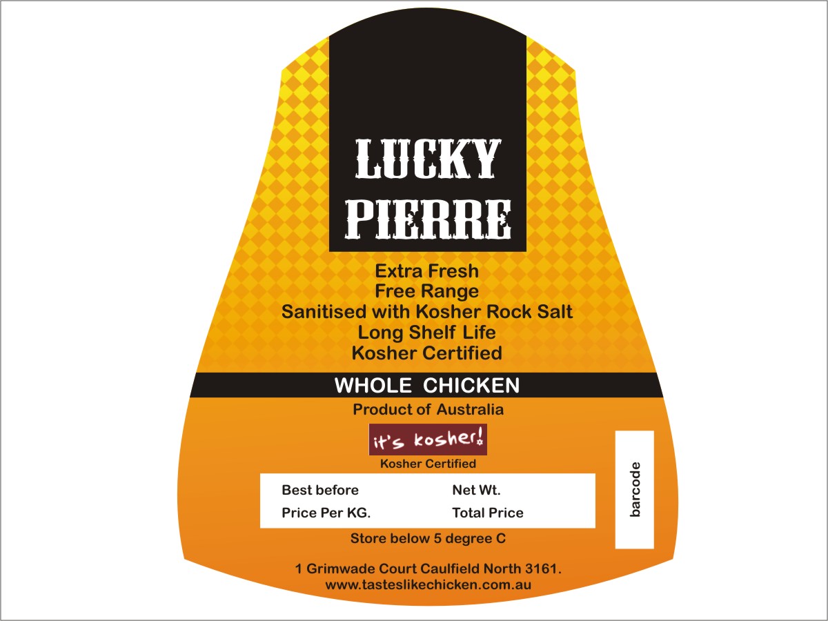 Sticker Design by Vivek Modha for its kosher | Design #1034199