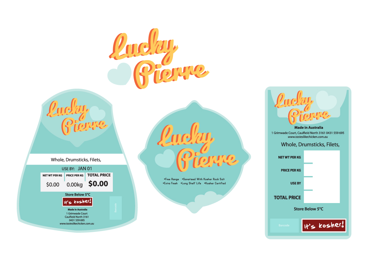 Sticker Design by Polygon Graphic Design for its kosher | Design #1048134