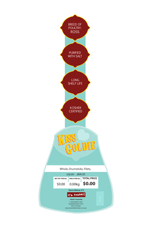 Sticker Design by Polygon Graphic Design for its kosher | Design: #1058487