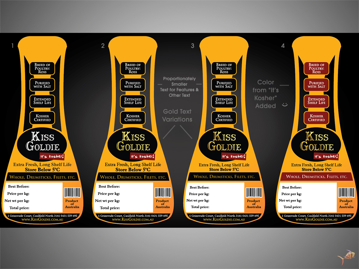 Sticker Design by Meow Mix for its kosher | Design #1059060