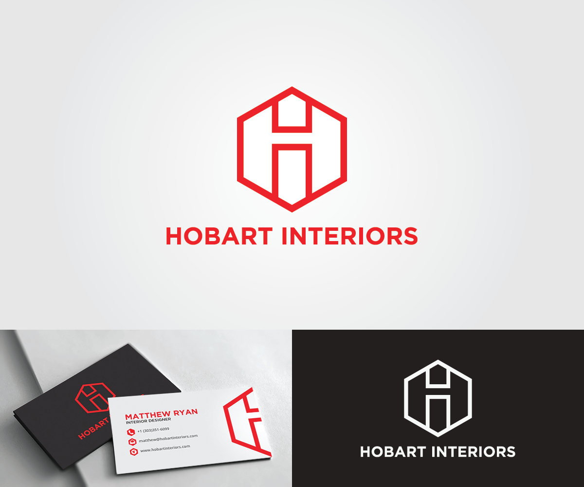 Logo Design by Lenin Joy for Hobart Interiors | Design #3856029