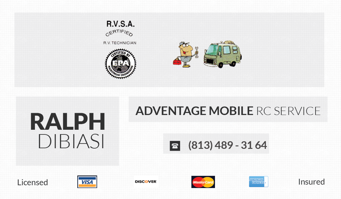 Design de Carte de Visite par dacke011 pour Advantage  Mobile RV  Service | Design #3839467