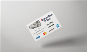 Business Card Design by Ron Mickey for Advantage  Mobile RV  Service | Design: #3836954