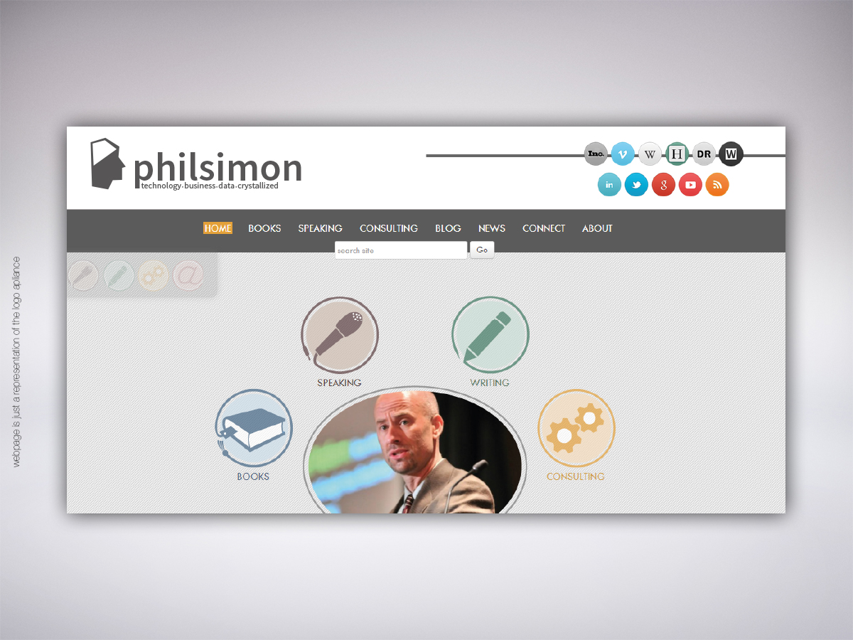 Logo Design by LR Design for Phil Simon | Design #3932514