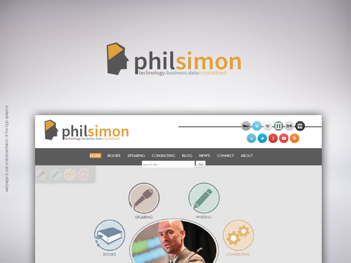 Logo Design by LR Design for Phil Simon | Design #3937055
