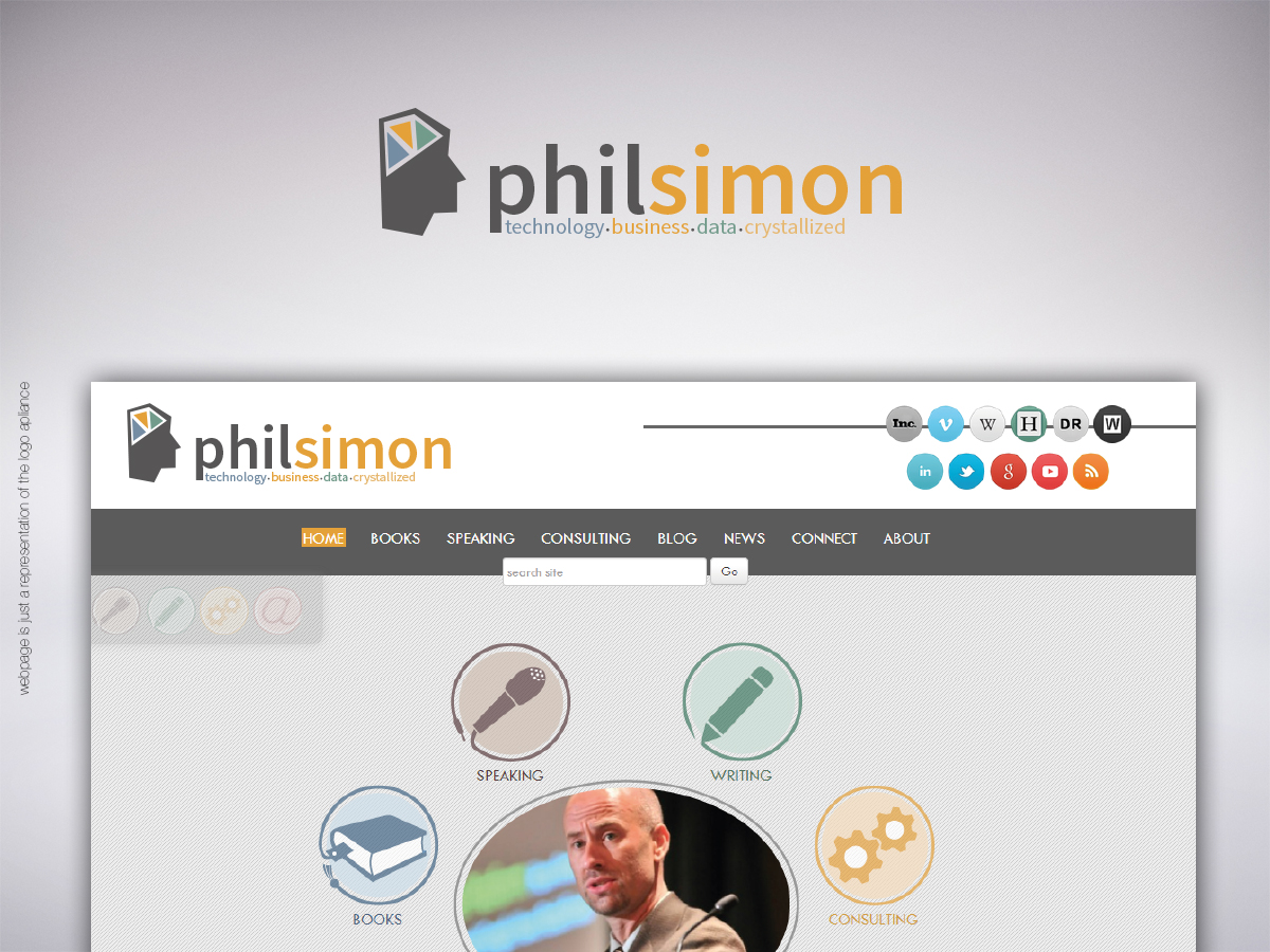 Logo Design by LR Design for Phil Simon | Design #3942643
