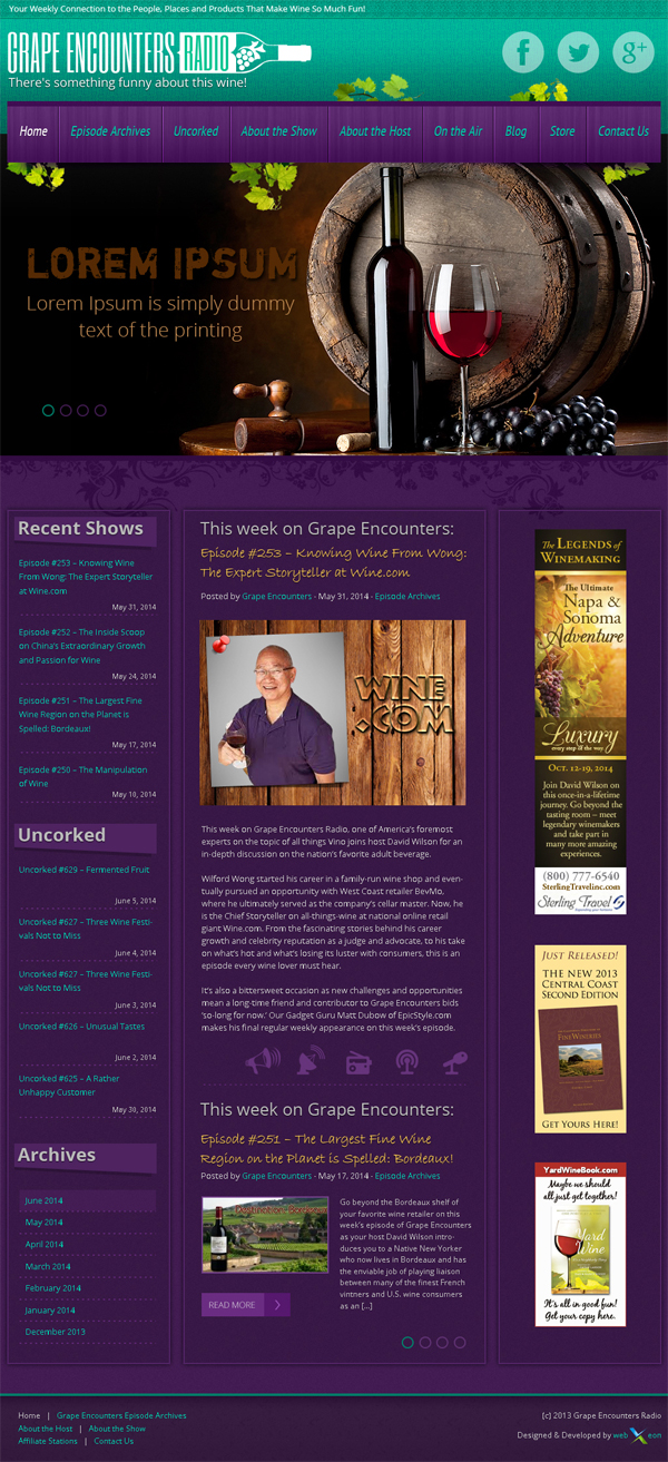 Wordpress Design by WEBXEON PTY LTD for this project | Design #3893135