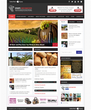 Wordpress Design by OM for this project | Design: #3896757