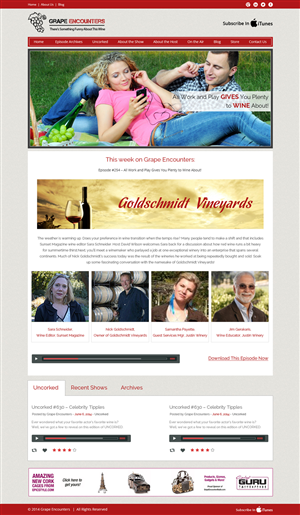 Wordpress Design by OM for this project | Design #3896795