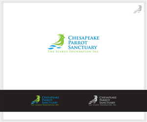 The Icarus Foundation Inc.  Chesapeake Parrot Sanctuary | Logo Design by Finno