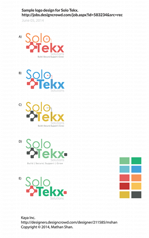 Logo Design by mshan for SoloTekx | Design #3872837