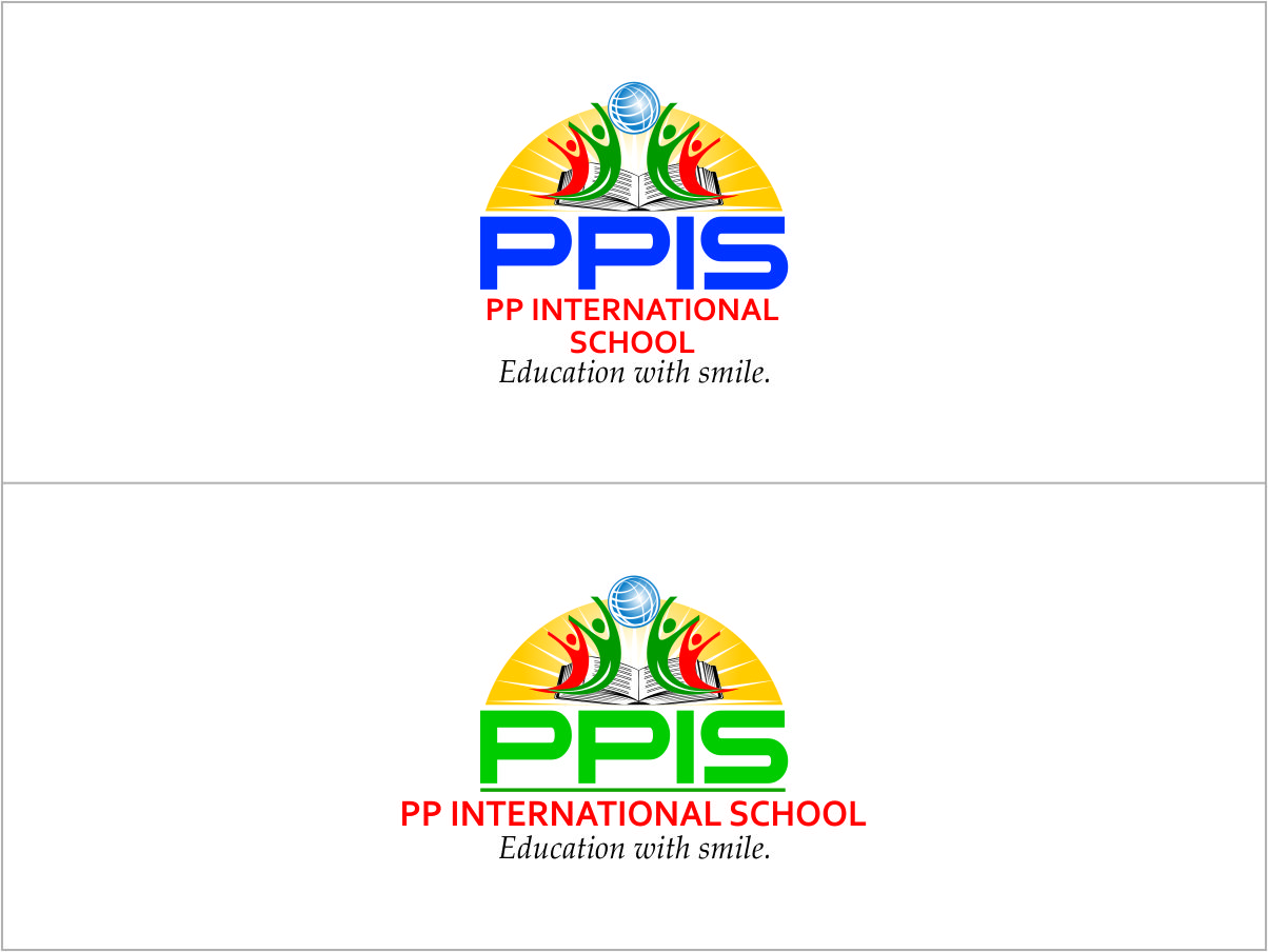 Logo Design by HAIM Anand for PP INTERNATIONAL SCHOOL | Design #3891993