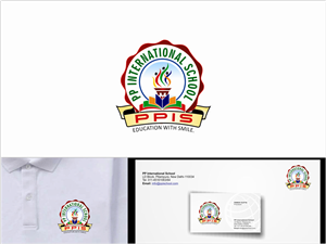Logo Design by HAIM Anand for PP INTERNATIONAL SCHOOL | Design #3919395