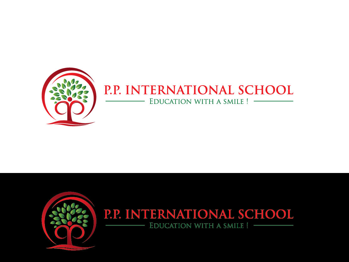 Logo Design by Markelof for PP INTERNATIONAL SCHOOL | Design #3866781