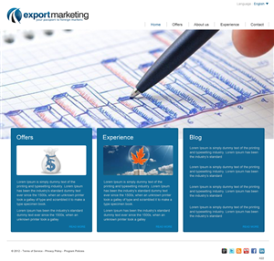 Web Design by pb for PASZPORT DO EKSPORTU Sp. z o.o., ul. Trebacka 4, 00-074 Warszawa NIP:5252465296 | Design: #1043749