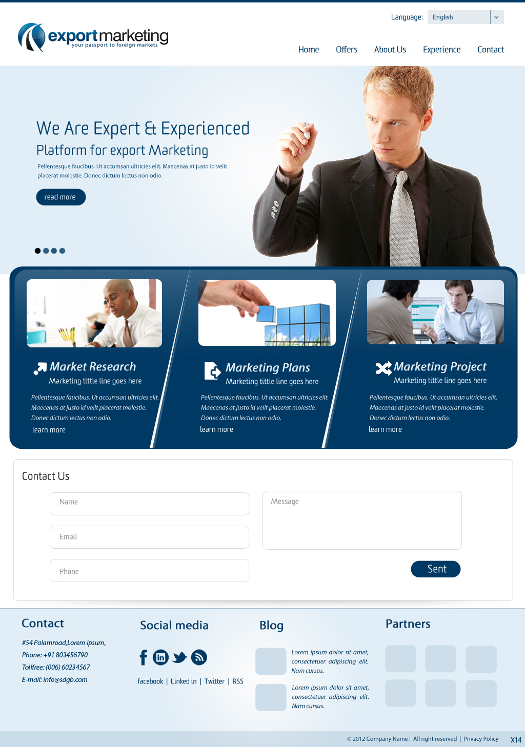 Web Design by pb for PASZPORT DO EKSPORTU Sp. z o.o., ul. Trebacka 4, 00-074 Warszawa NIP:5252465296 | Design #1045237