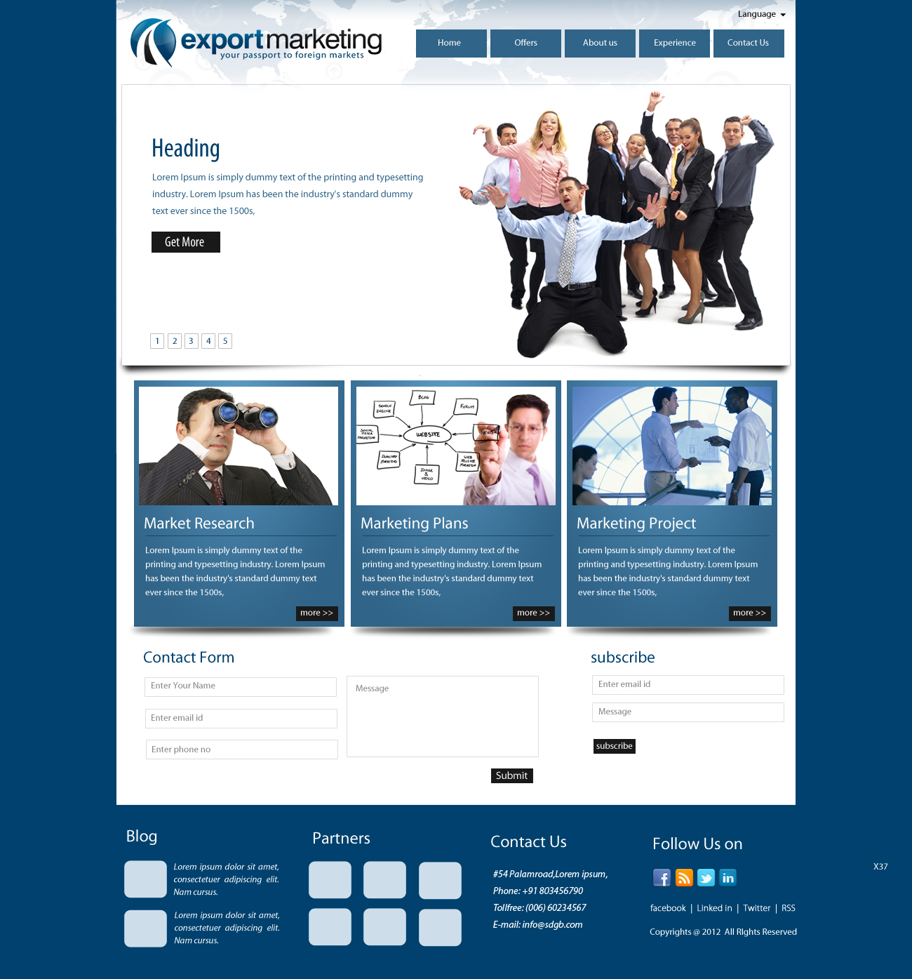 Web Design by pb for PASZPORT DO EKSPORTU Sp. z o.o., ul. Trebacka 4, 00-074 Warszawa NIP:5252465296 | Design #1045238