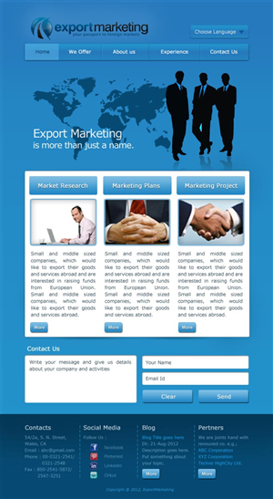 Diseño Web por UniqueDesignz para PASZPORT DO EKSPORTU Sp. z o.o., ul. Trebacka 4, 00-074 Warszawa NIP:5252465296 | Diseño: #1053609