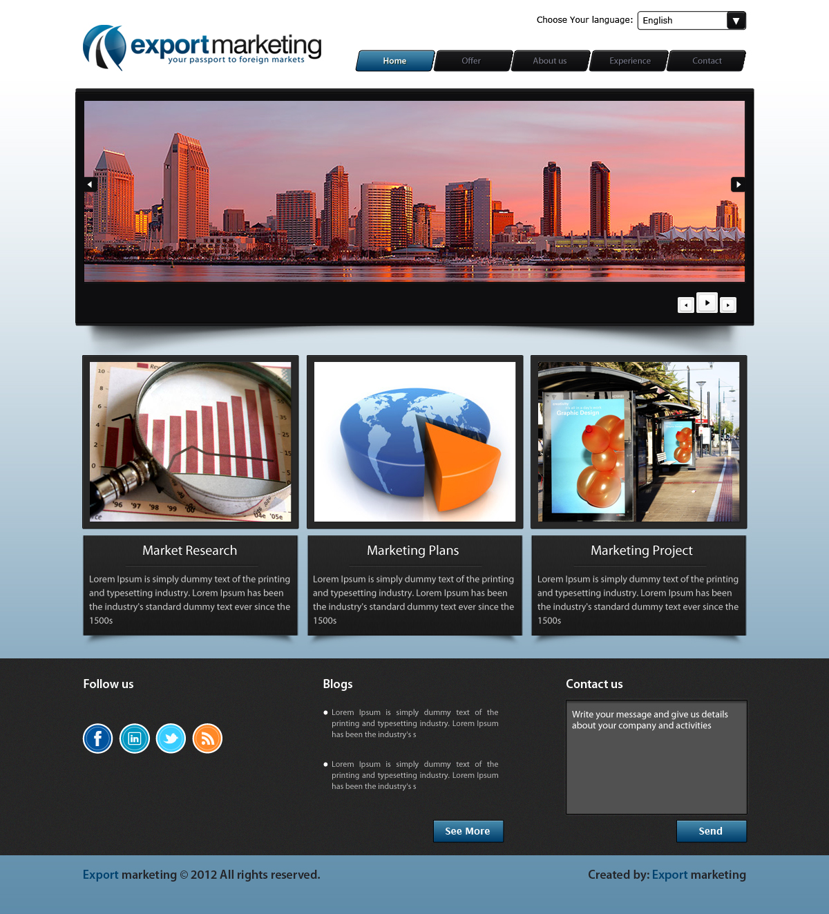 Web Design by Impressive Solutions for PASZPORT DO EKSPORTU Sp. z o.o., ul. Trebacka 4, 00-074 Warszawa NIP:5252465296 | Design #1040532