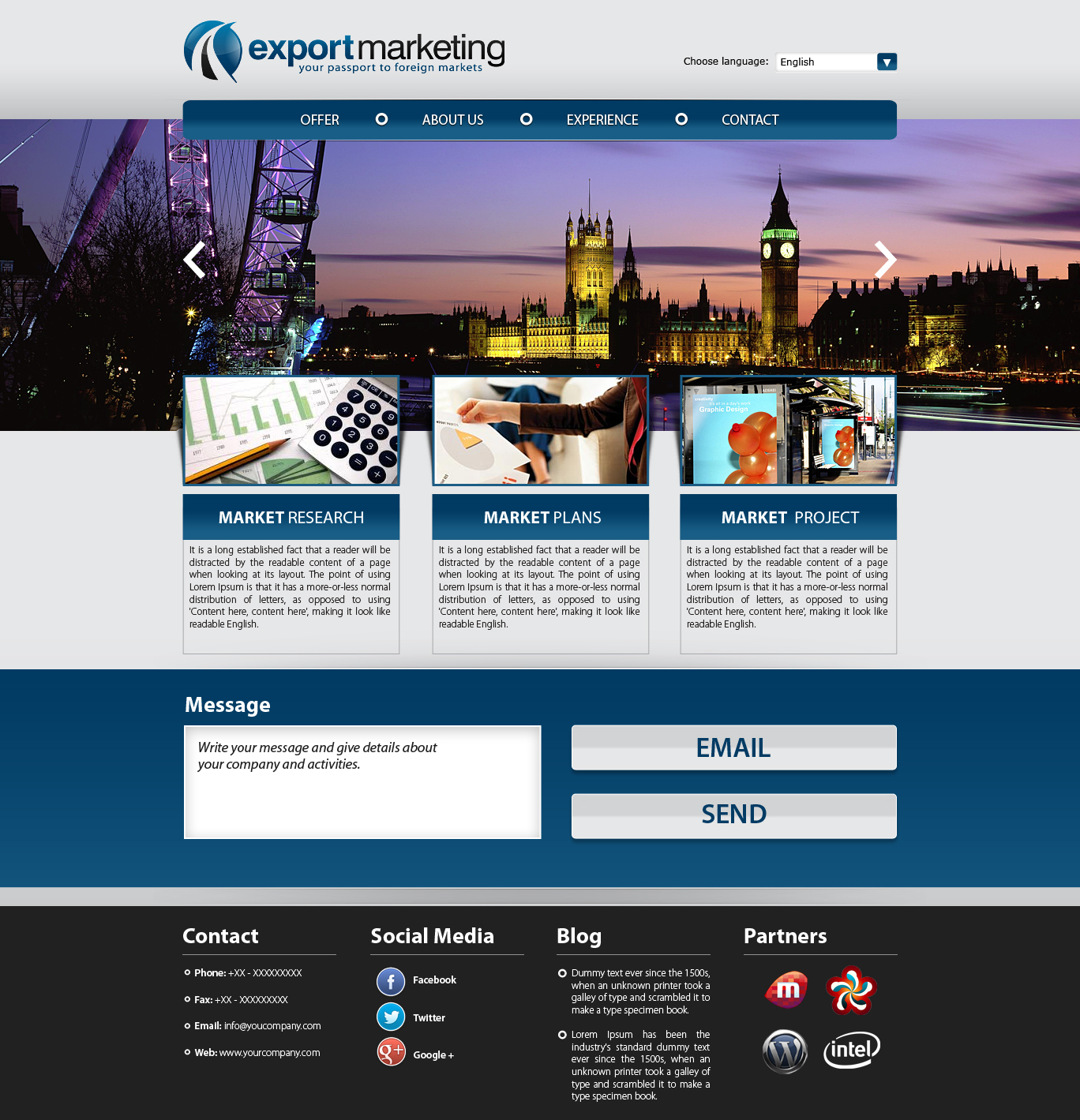 Web Design by Impressive Solutions for PASZPORT DO EKSPORTU Sp. z o.o., ul. Trebacka 4, 00-074 Warszawa NIP:5252465296 | Design #1042820