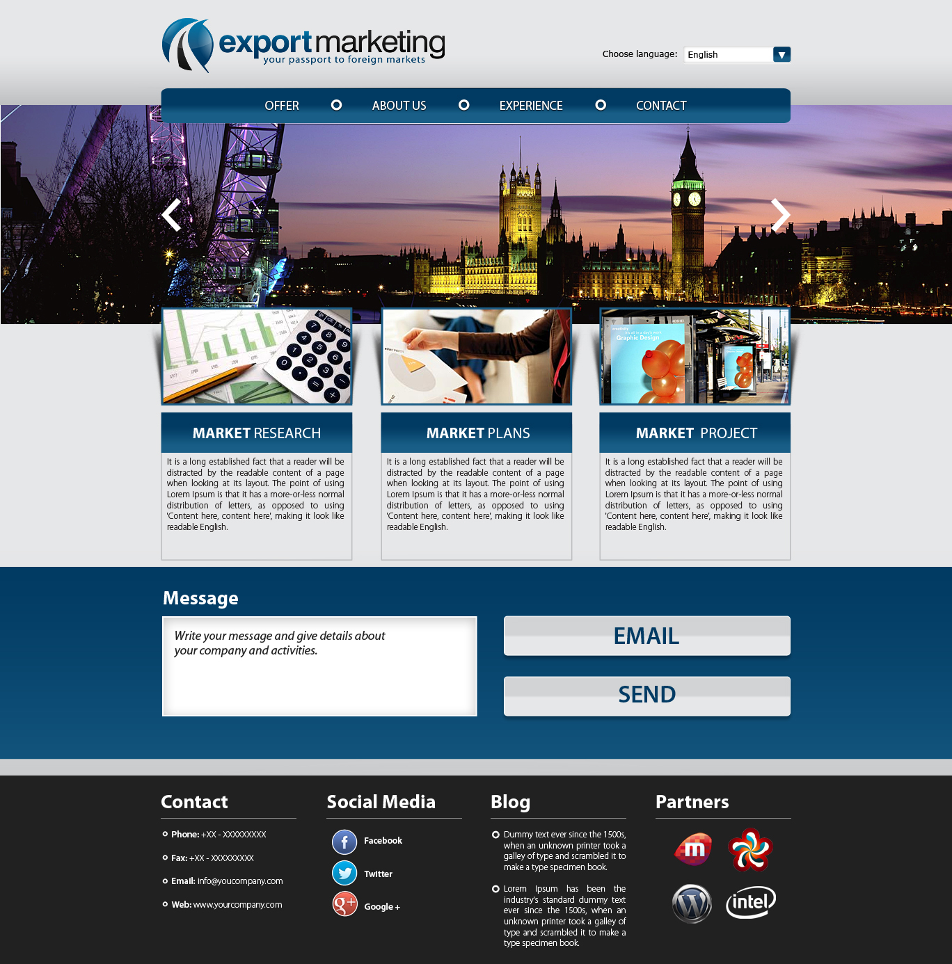 Web Design by Impressive Solutions for PASZPORT DO EKSPORTU Sp. z o.o., ul. Trebacka 4, 00-074 Warszawa NIP:5252465296 | Design #1044769
