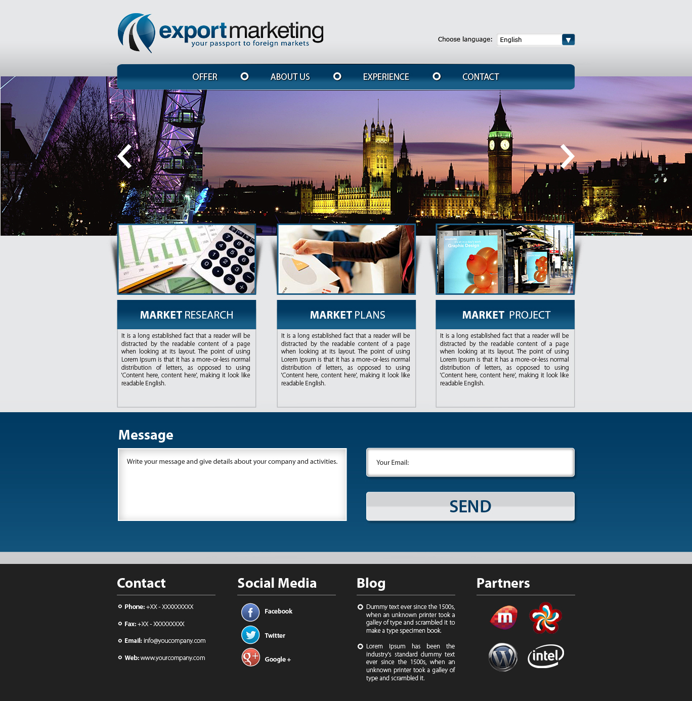 Web Design by Impressive Solutions for PASZPORT DO EKSPORTU Sp. z o.o., ul. Trebacka 4, 00-074 Warszawa NIP:5252465296 | Design #1050384