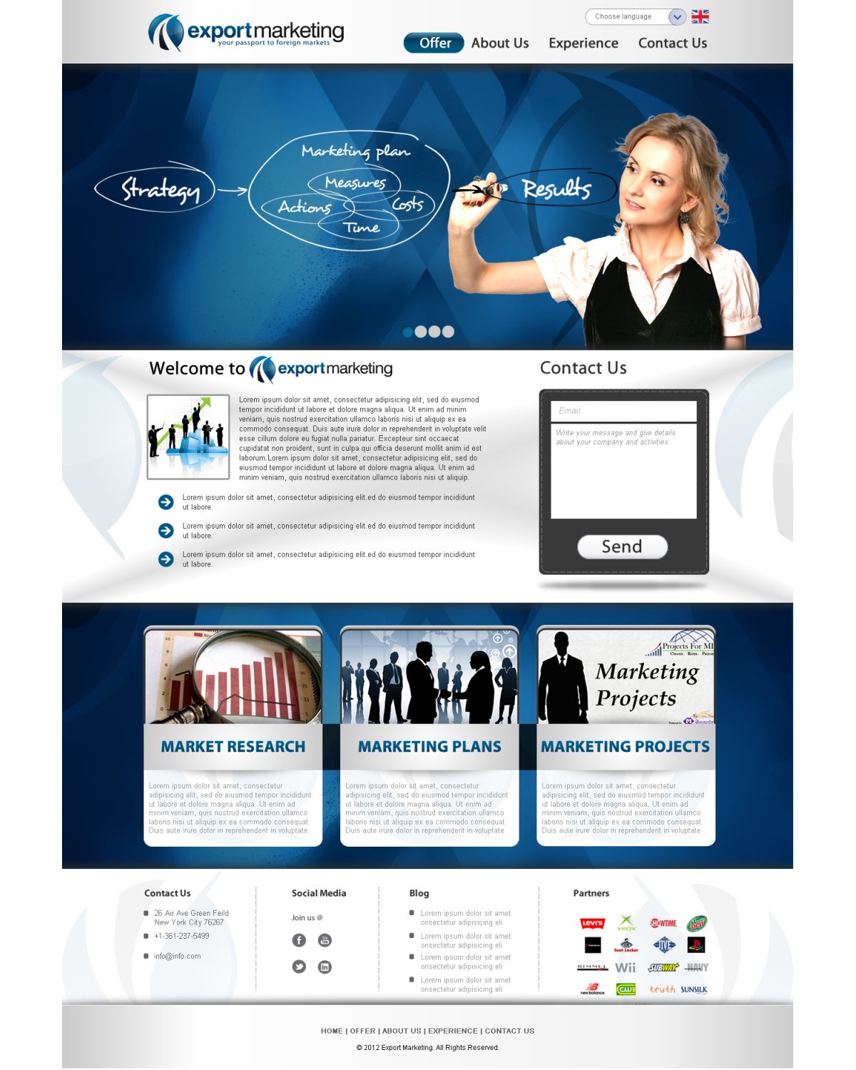 Web Design by TechWise for PASZPORT DO EKSPORTU Sp. z o.o., ul. Trebacka 4, 00-074 Warszawa NIP:5252465296 | Design #1055852