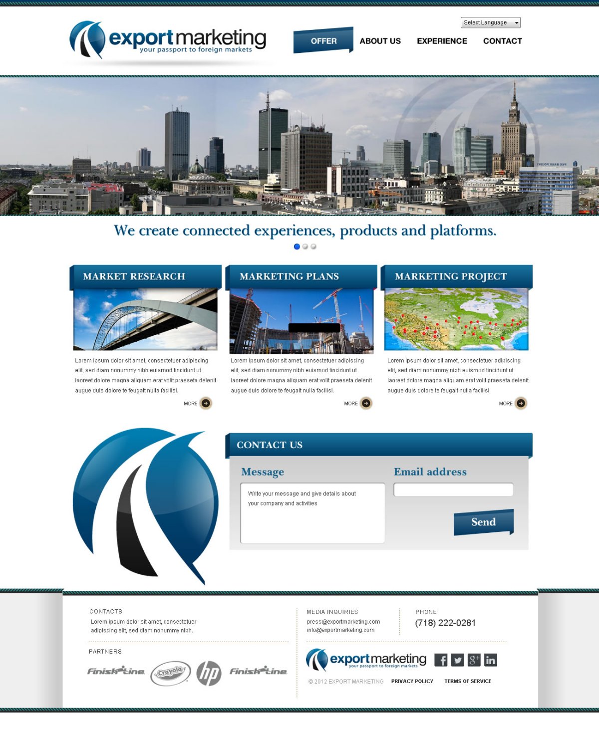 Diseño Web por TechWise para PASZPORT DO EKSPORTU Sp. z o.o., ul. Trebacka 4, 00-074 Warszawa NIP:5252465296 | Diseño #1060290