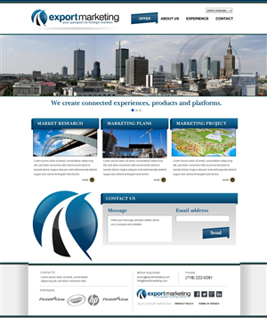 Diseño Web por TechWise para PASZPORT DO EKSPORTU Sp. z o.o., ul. Trebacka 4, 00-074 Warszawa NIP:5252465296 | Diseño: #1060290