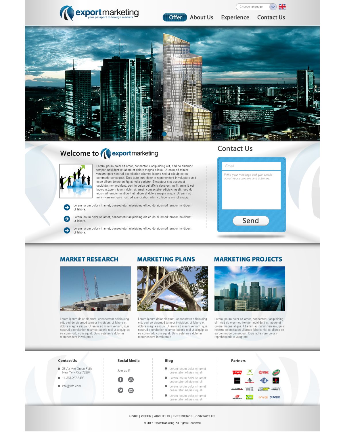 Web Design by TechWise for PASZPORT DO EKSPORTU Sp. z o.o., ul. Trebacka 4, 00-074 Warszawa NIP:5252465296 | Design #1060300