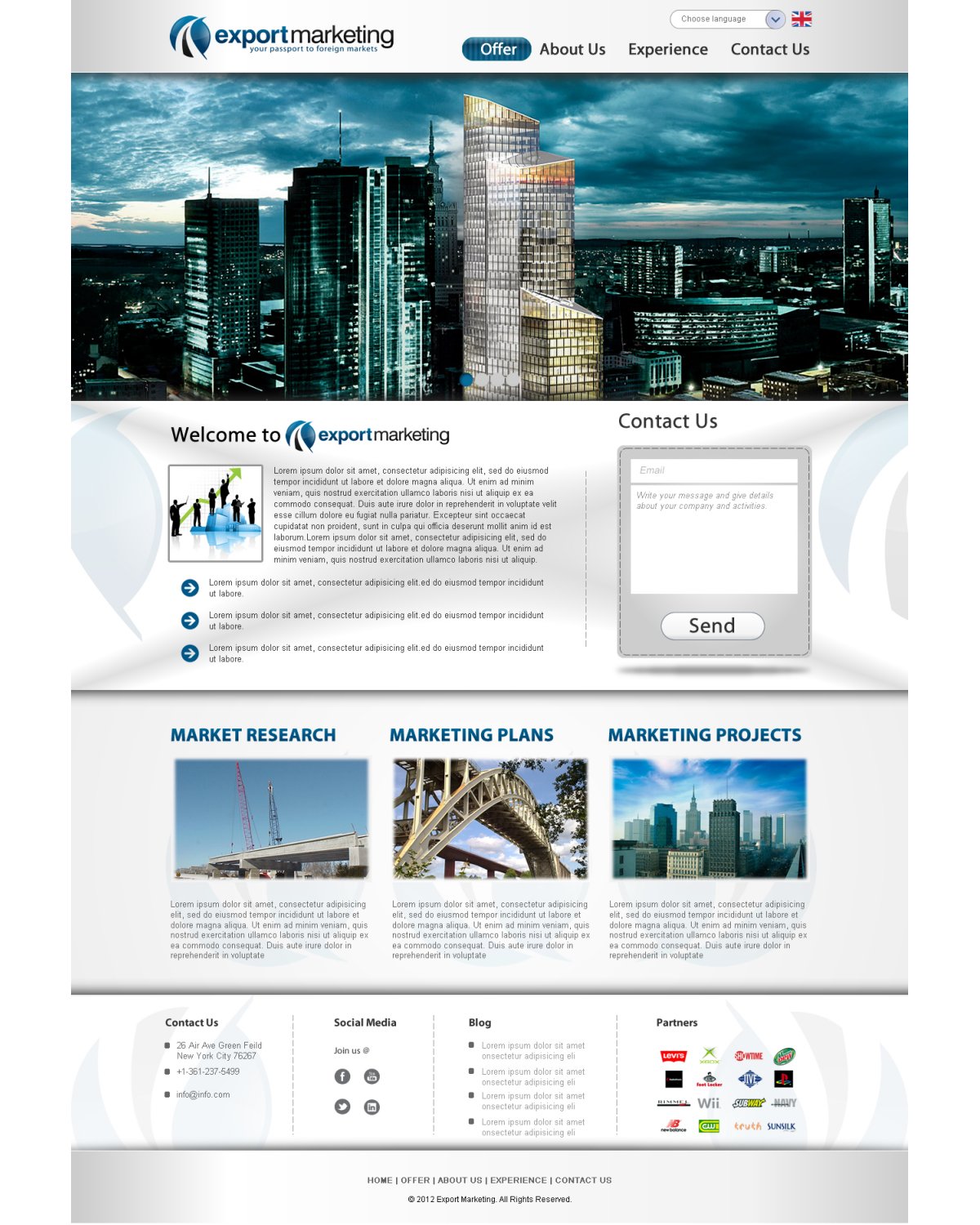Web Design by TechWise for PASZPORT DO EKSPORTU Sp. z o.o., ul. Trebacka 4, 00-074 Warszawa NIP:5252465296 | Design #1060304