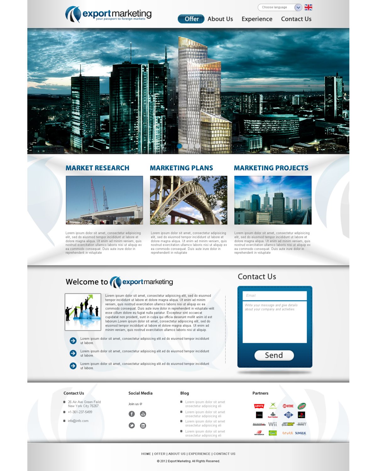 Web Design by TechWise for PASZPORT DO EKSPORTU Sp. z o.o., ul. Trebacka 4, 00-074 Warszawa NIP:5252465296 | Design #1067753