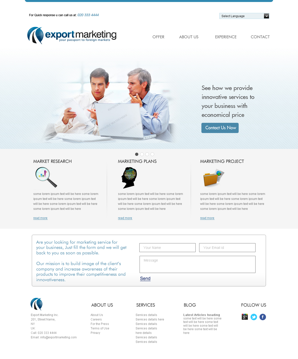 Web Design by Sam for PASZPORT DO EKSPORTU Sp. z o.o., ul. Trebacka 4, 00-074 Warszawa NIP:5252465296 | Design #1058150