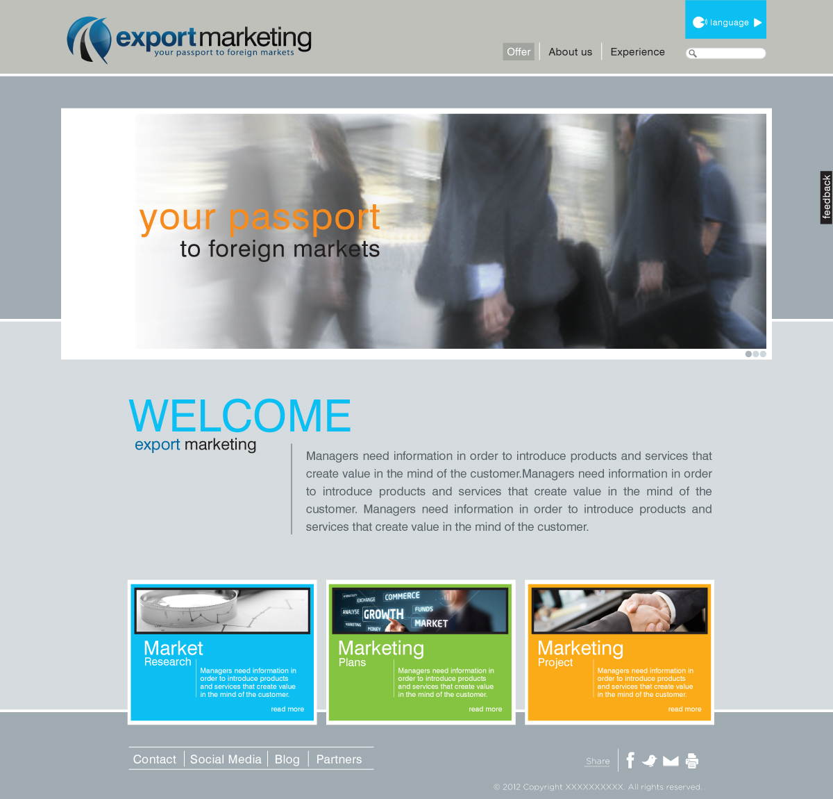 Web Design par sparkits pour PASZPORT DO EKSPORTU Sp. z o.o., ul. Trebacka 4, 00-074 Warszawa NIP:5252465296 | Design #1064642