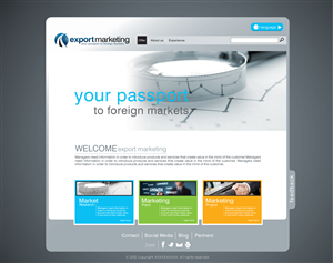 Web Design by sparkits for PASZPORT DO EKSPORTU Sp. z o.o., ul. Trebacka 4, 00-074 Warszawa NIP:5252465296 | Design: #1064643