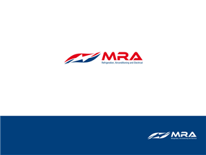 MRA   Refrigeration,Airconditioning and Electrical | Logo Design by Atvento Graphics