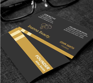 Business Card Design by AwsomeD for Inanna Beauty | Design: #3847470