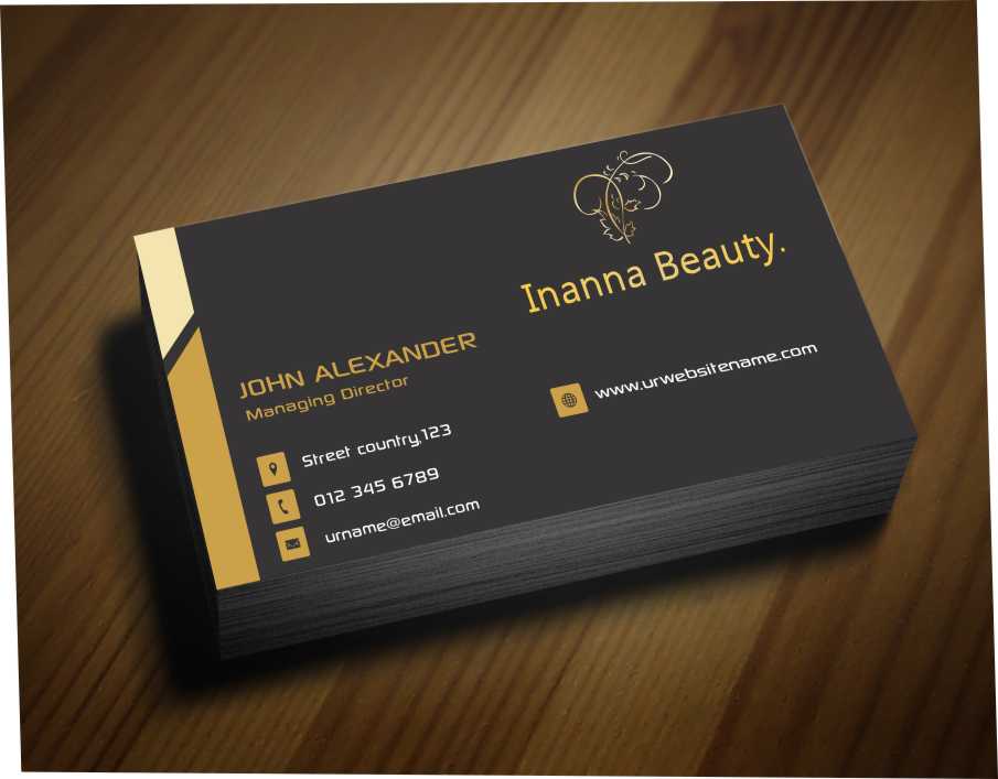 Business Card Design by AwsomeD for Inanna Beauty | Design #3847477