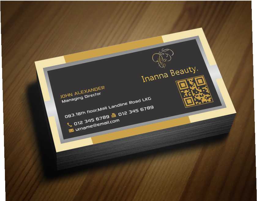 Business Card Design by AwsomeD for Inanna Beauty | Design #3847479