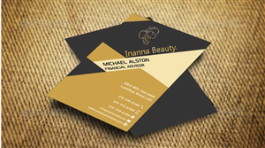 Business Card Design by AwsomeD for Inanna Beauty | Design: #3847488