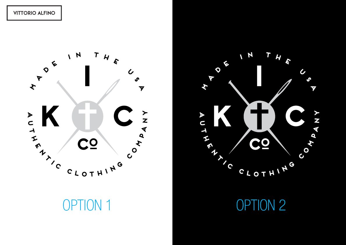 Logo Design by Vittorio Alfino for KIC Apparel | Design #3846632