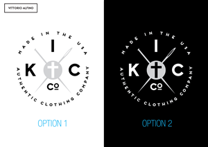 Logo Design by Vittorio Alfino for KIC Apparel | Design: #3846632