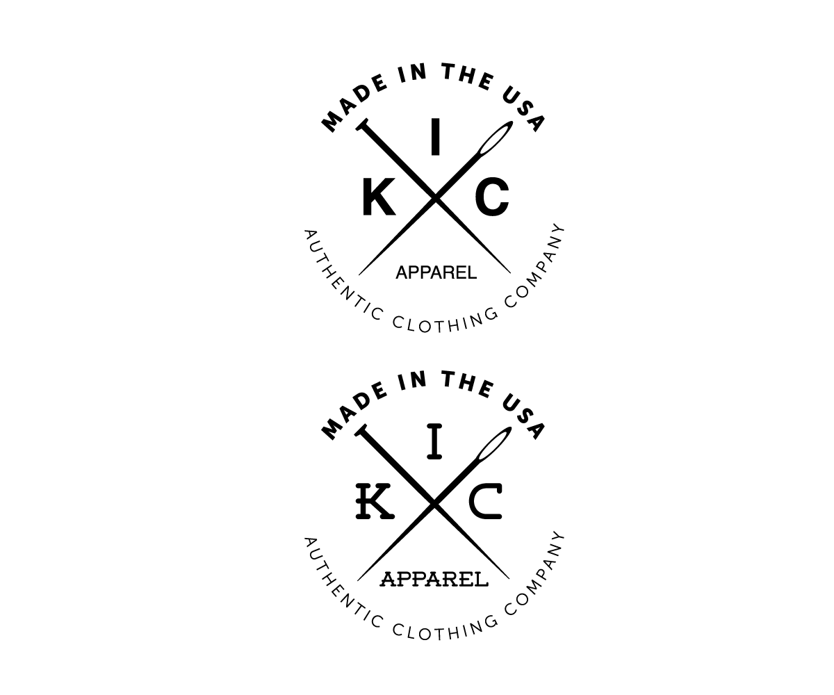 Logo Design by navacreative for KIC Apparel | Design #3845433